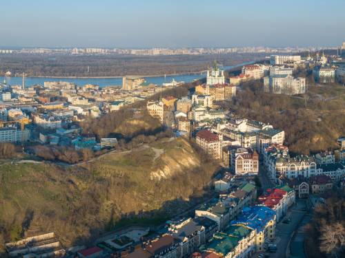 Дрон з прапором Росії в Києві: спочатку заперечення, потім підтвердження від поліції.