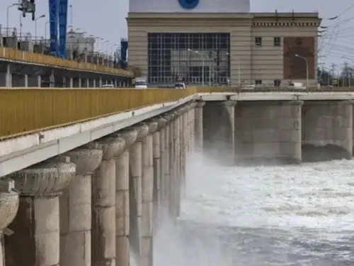 Президент: Для відбудови Каховської ГЕС, знищеної Росією, необхідно близько 2 мільярдів євро.
