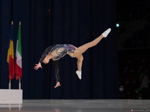 Українка вперше здобула титул чемпіонки Європи зі спортивної аеробіки. Запис успішного виступу.