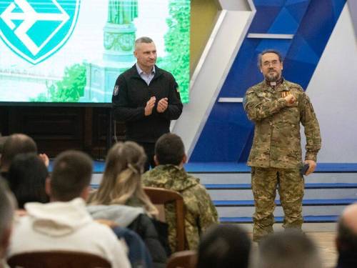 Відзначення оборонців України Кличком до Дня Збройних Сил