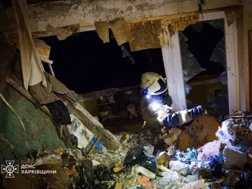 Вірогідний фактор фатального вибуху в харківській висотці: версія поліції. Зображення.