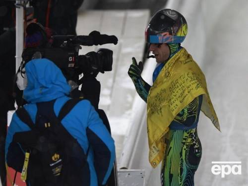 Боротимусь заради них. Український скелетоніст продемонстрував унікальний шолом для виступів на Олімпійських іграх. Відеоматеріал.