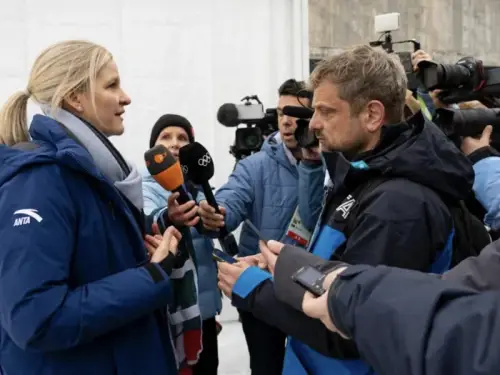 Очільниця МОК у сльозах поділилася враженнями від зустрічі з Гераскевичем. Відеозапис.