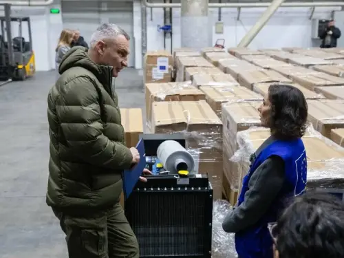 Київ поповнився пів тисячею європейських генераторів для обігріву помешкань – Кличко