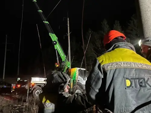 В лютому електрики ДТЕК повернули світло більше ніж 1,8 млн домівок.