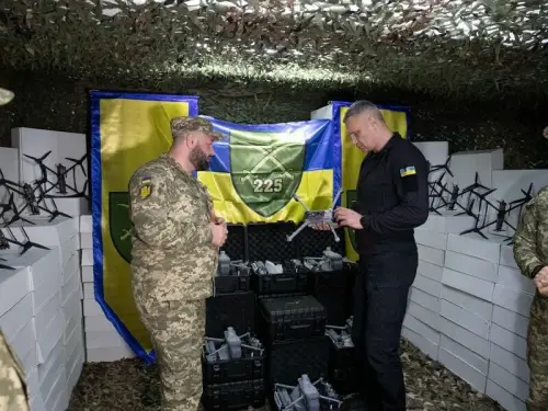 Київська спільнота надала воїнам 225-го штурмового полку більше 3 тис. дронів – Кличко