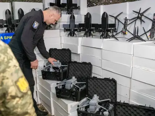 Київська спільнота надала 5-й штурмовій бригаді 1,3 тисячі дронів, – Кличко.