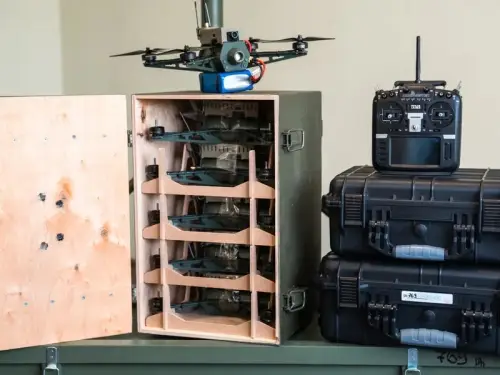 Українська бронетехніка: Ударні дрони UB60D та комплекси Protector вже в наявності. Новини.