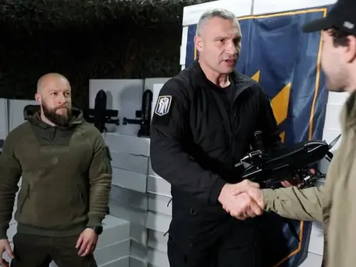 Воїнам 3-го корпусу передано 5 тисяч FPV-безпілотників від киян – Кличко.