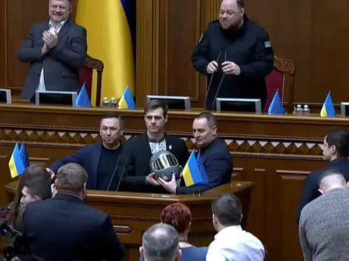 “Комусь із вас я вже обігнав”. Гераскевич підколов парламентарів у Раді