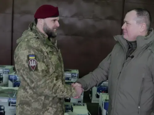 81-а бригада поповнилася значною кількістю генераторів від “Української команди” – Палатний