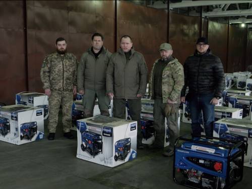 Український загін надав Управлінню БпЛА потужні електрогенератори для 429-ї бригади “Ахіллес”, – Палатний.