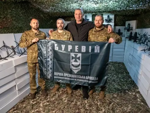 Кличко надіслав 1100 дронів бригаді “Буревій” від киян.