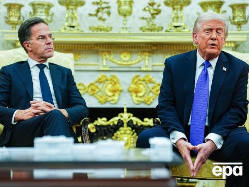 Образлива промова за спинами. Зустріч Трампа та Рютте названа “жахливою” – Преса.