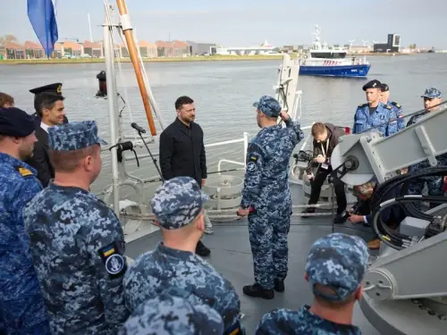 Нідерланди незабаром навчать українську команду та нададуть Україні судно. Воно матиме назву&hellip;