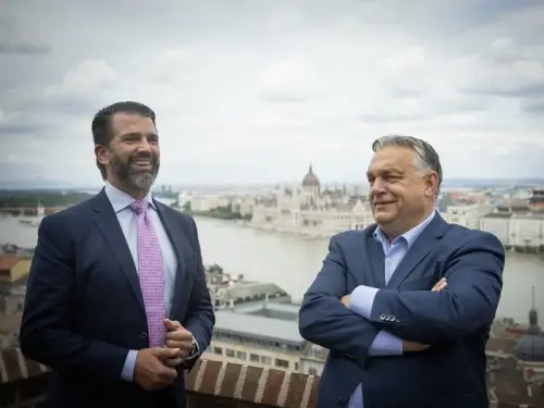 Спадкоємець Трампа закликав угорців підтримати приятеля та соратника його батька.