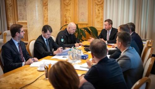 Корецький провів обговорення з керівництвом ЄБРР щодо програм фінансової допомоги для України.