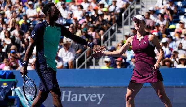 Еліна Світоліна та Гаель Монфіс вибороли путівку до півфіналу US Open у міксті