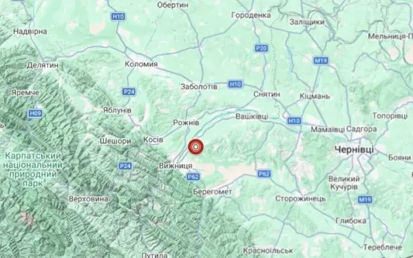 На Буковині зафіксовано землетрус