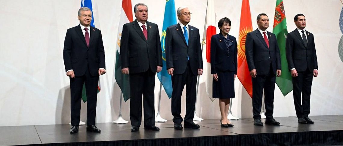 Photo by Uzbekistan Presidency / Handout/Anadolu via Getty Images
