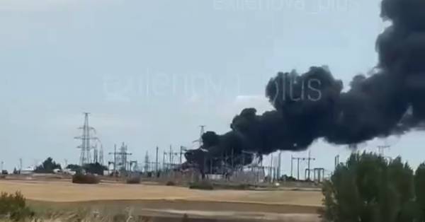 Під Курськом горить газовий об’єкт “Газпрому”