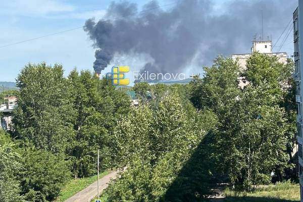 Пожежа охопила НПЗ «Роснефти» у Комсомольську-на-Амурі