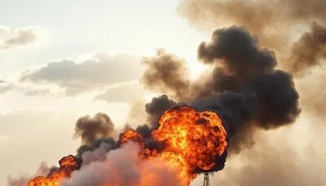 У Тульській області після атаки безпілотників сталася велика пожежа в логістичному хабі Wildberries