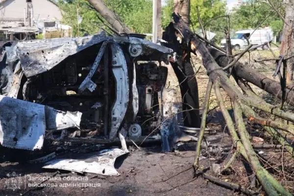 Наслідки авіаударів: двоє поранених на Запоріжжі