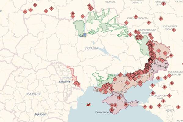 Ситуація на фронті 8 серпня: оновлена карта бойових дій