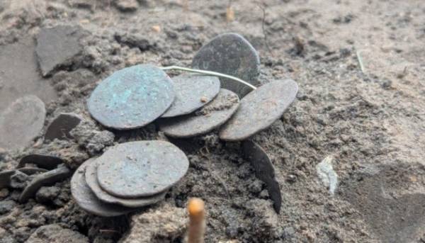 На Полтавщині виявили скарб монет XIV століття