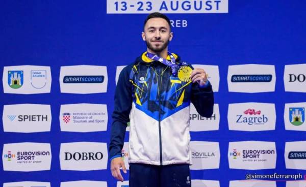 Українець Чепурний здобув золото чемпіонату Європи в опорному стрибку