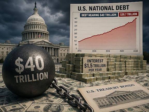 $40 трильйонів боргу США: структура та відповідальні за погашення
