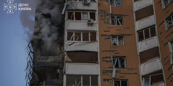 Солом’янський район Києва: триває ліквідація наслідків нічної атаки РФ