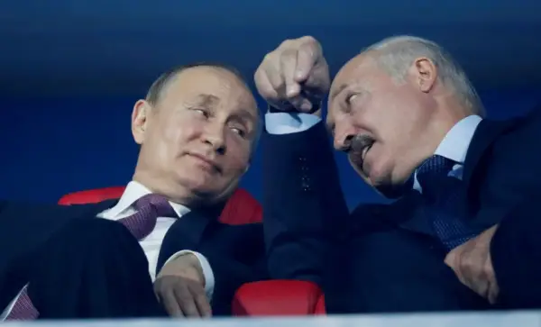 Путін та Лукашенко