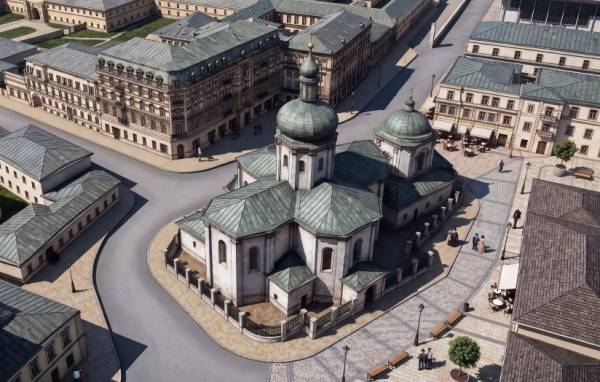 Київська влада пропонує назвати сквер біля церкви Миколи Притиска площею Родини Тупталів