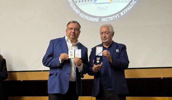 Інститут журналістики КНУ відзначив Княжицького та Нагайла