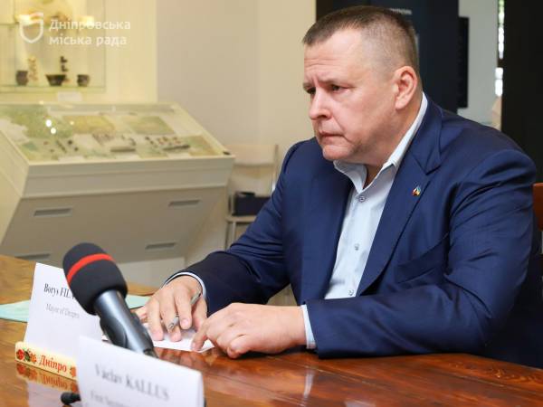 Посол Чехії Лубош Весели на зустрічі в Дніпрі