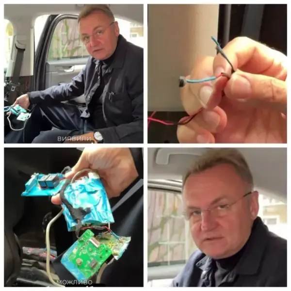 Садовий виявив невідомий пристрій у власному авто