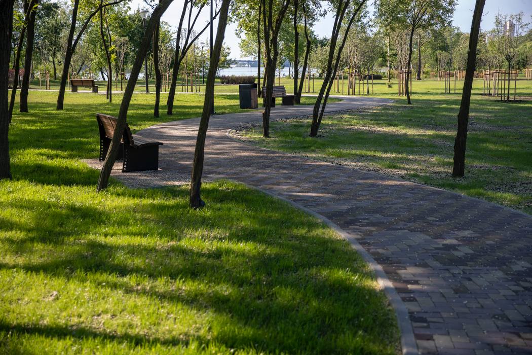 Міст-хвилю на Оболоні відкрили! Ходіть подивіться9