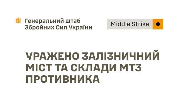 Українські захисники знищили ворожі склади дронів та міст на Брянщині